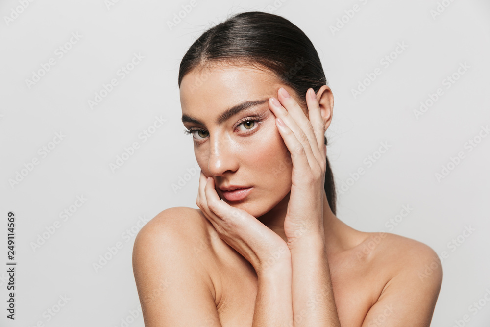 Beauty portrait of a pretty young woman