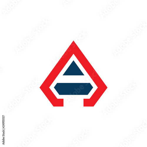 Free Download A letter logo design vector template - GFXLoad