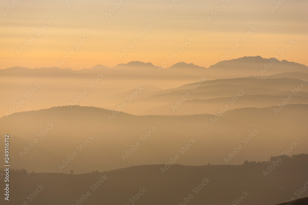 Fototapeta premium Mount Grappa in Italy