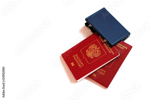 Vászonkép The passport of the Russian Federation