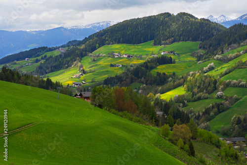 Beautiful mountains of the Dolomites