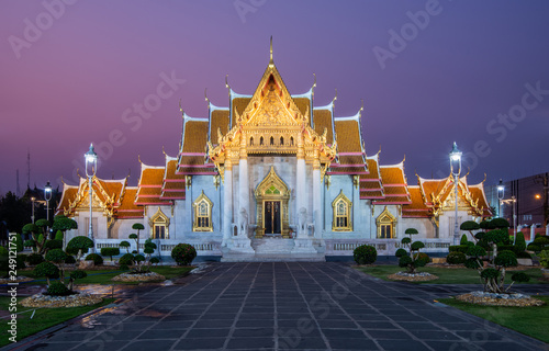 Wat Benchamabophit, The Marble temple Bangkok - Beautiful Temples in Bangkok Thailand.