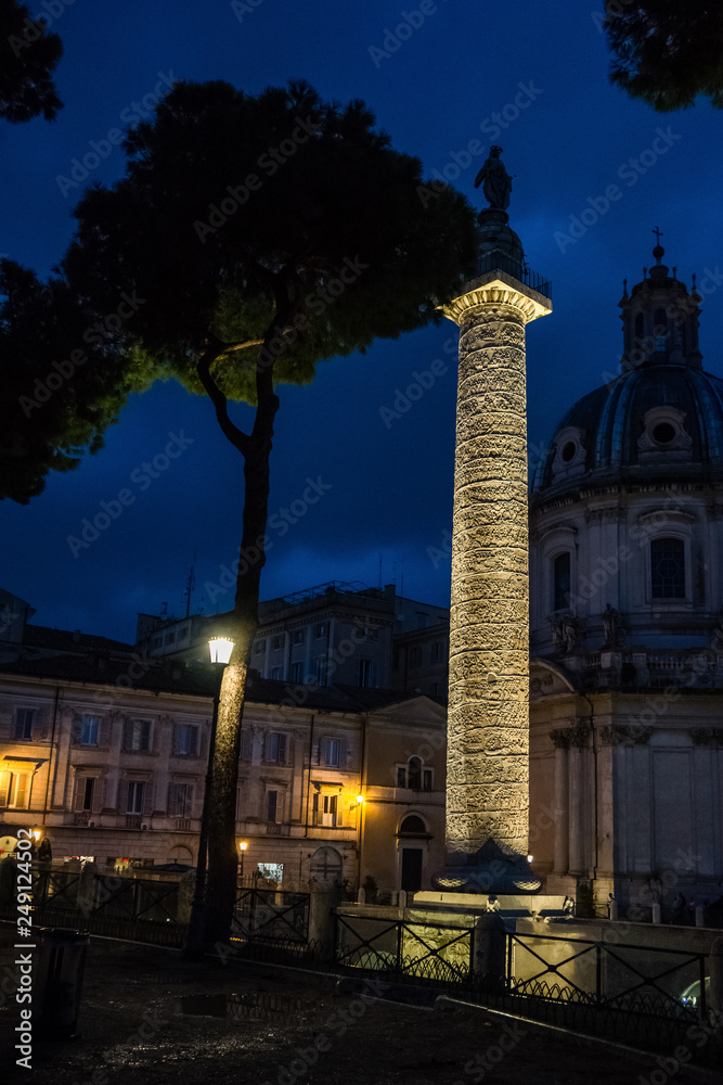Colonna Traiana History City Rome Empire