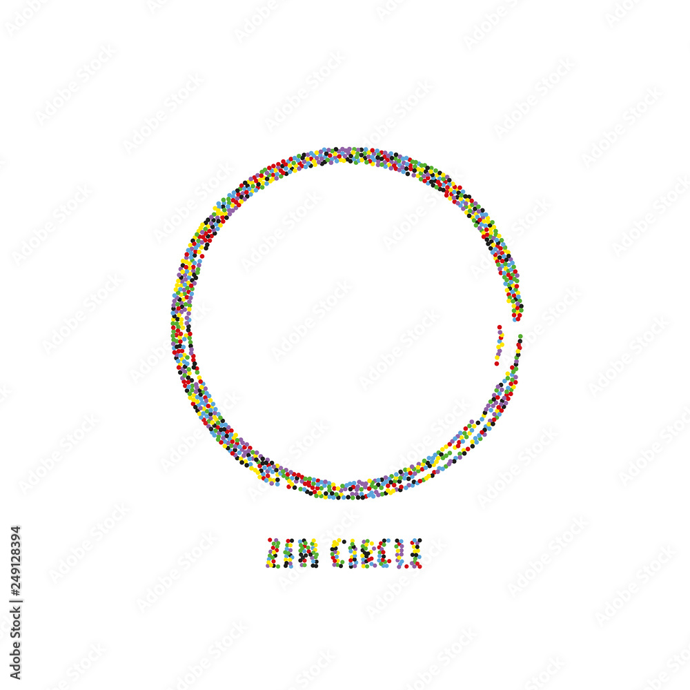 Mosaic Enso Symbol