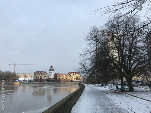 Kaliningrad, Russia in winter