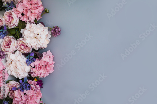 bouquet of flowers on a background