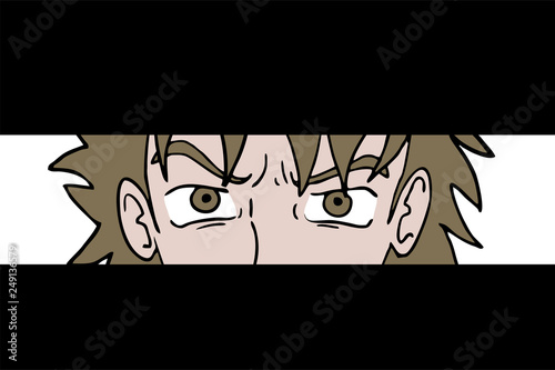 spy eyes illustration