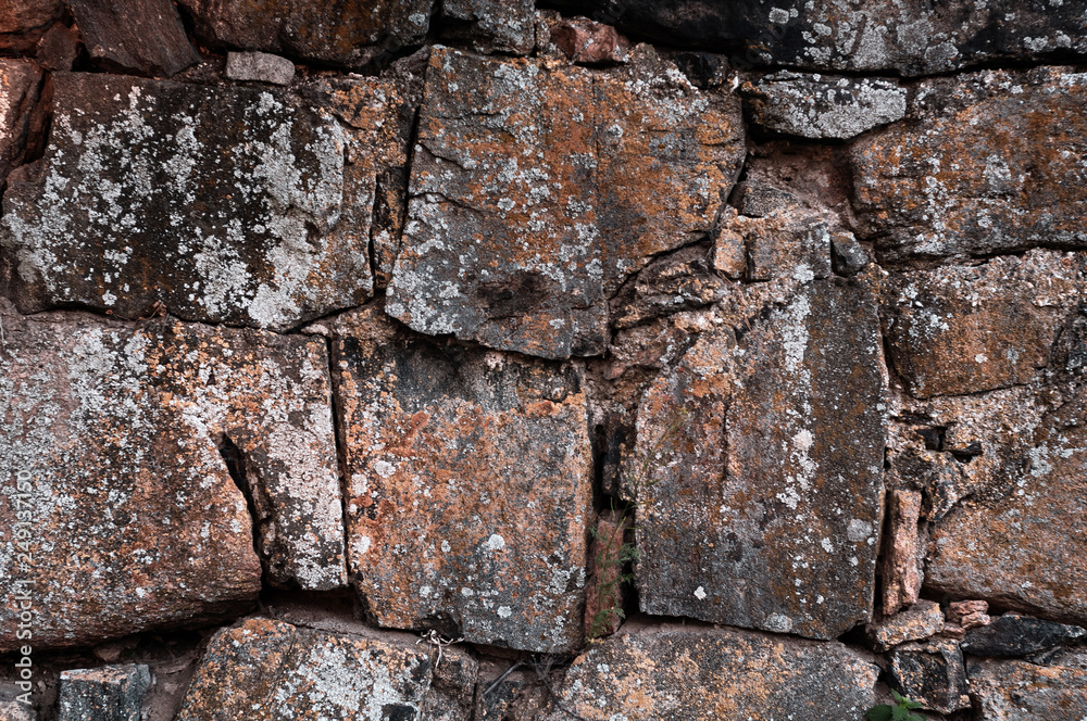 old masonry with treated wild rough granite stone old masonry with treated wild rough granite stone