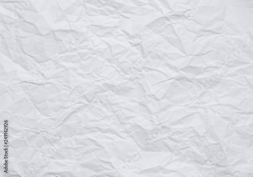 Vintage style wallpaper, Crumpled white paper background with textures