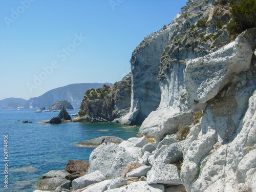 The sea in San Felice Circeo