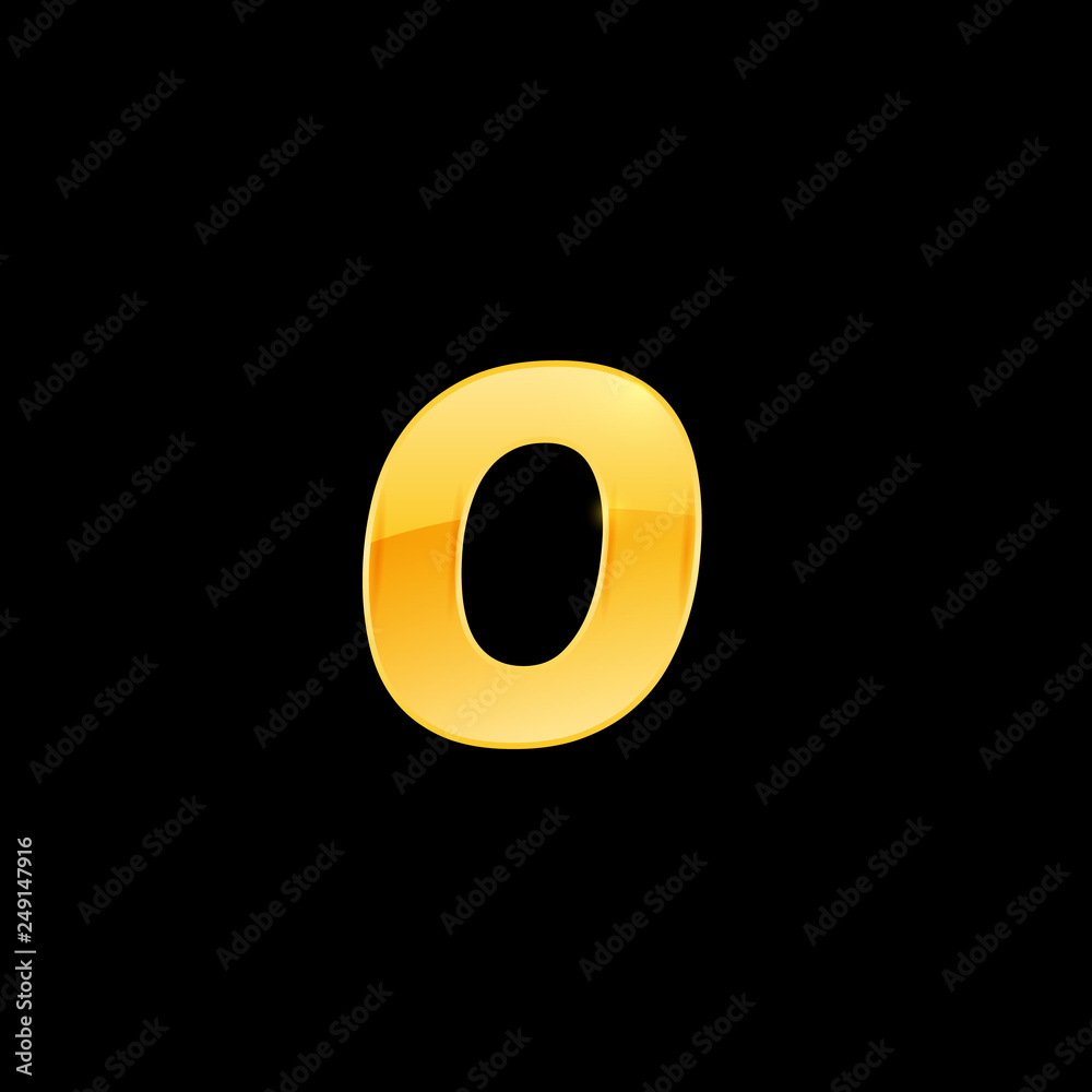 Initial Letter O with metallic texture, trendy, 3d Glossy, metal texture, Gold, steel and realistic shadow based alphabet logo for company identity, isolated on black background. Initial Letter O with metallic texture, trendy, 3d Glossy, metal texture, Gold, steel and realistic shadow based alphabet logo for company identity, isolated on black background.
