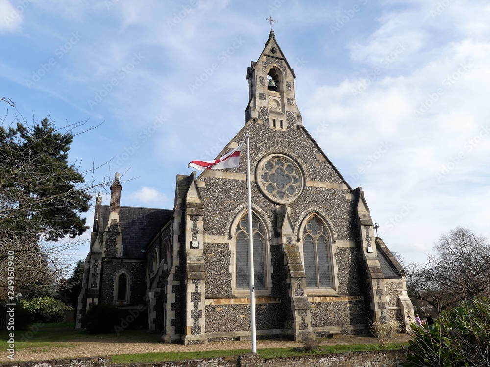 Church of St. Peter the Apostle, Berry Lane, Mill End, Rickmansworth, Hertfordshire, UK