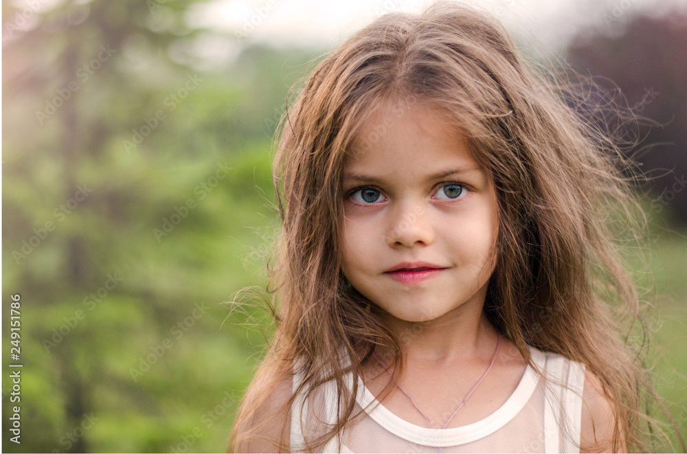 Portrait of beautiful girl, girl with beautiful eyes Portrait of beautiful girl, girl with beautiful eyes