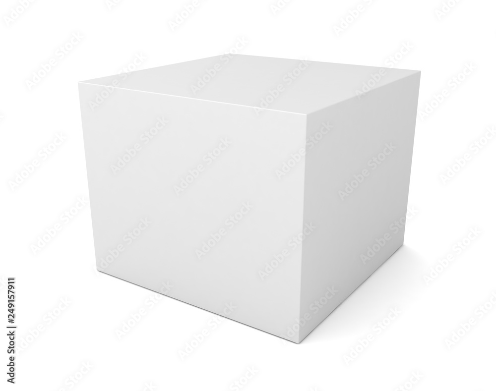 blank retail product box concept 3d illustration blank retail product box concept 3d illustration