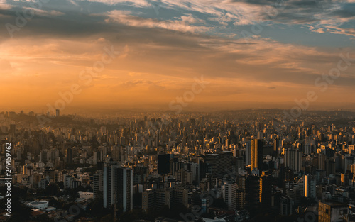 Obraz na płótnie vista do belo horizonte, mg, brasil