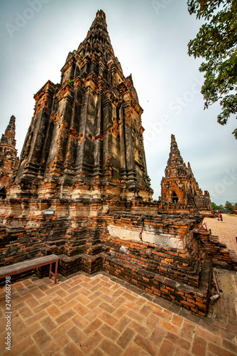 Wat Chaiwatthanaram Temple in Ayutthaya, Thailand