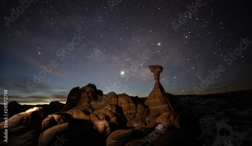 Starry Landscape Utah