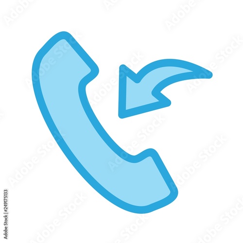 Incomming Call Vector Icon