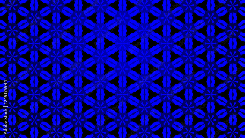 Background with a colorful, diverse cyclic pattern.