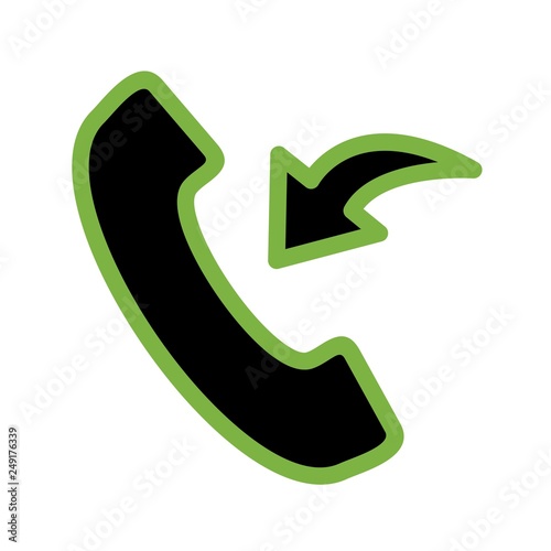 Incomming Call Vector Icon