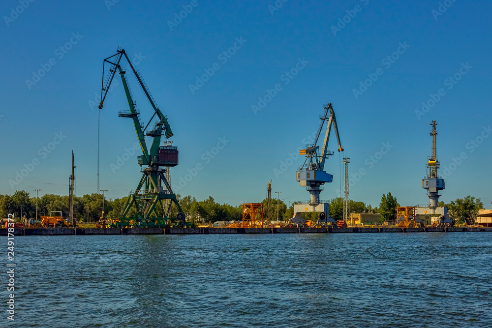 Port of Gdansk, infrastructure, Gdansk, Poland