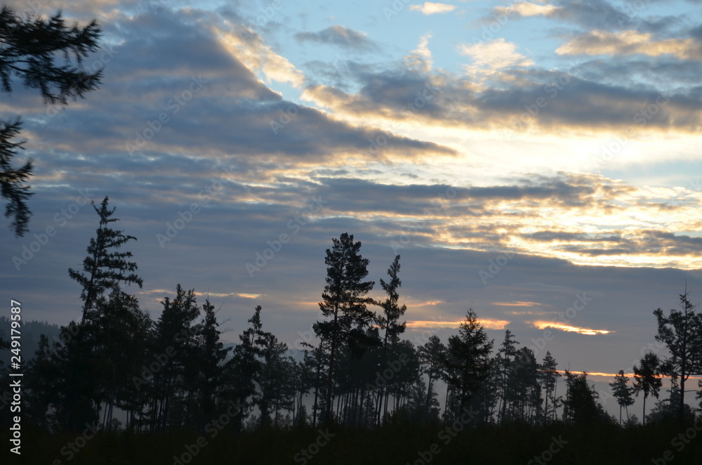 Fototapeta premium transbaikal territory