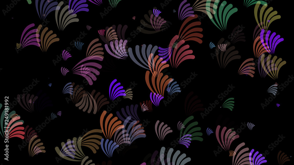 Abstract background pattern with plant matter. Abstract background pattern with plant matter.