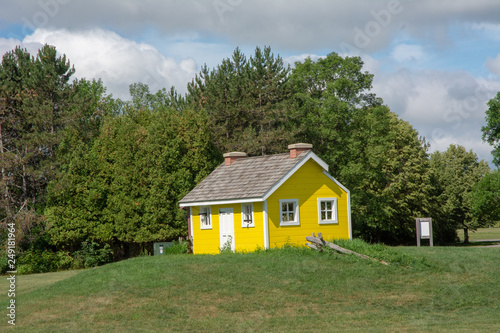Lone Yellow House