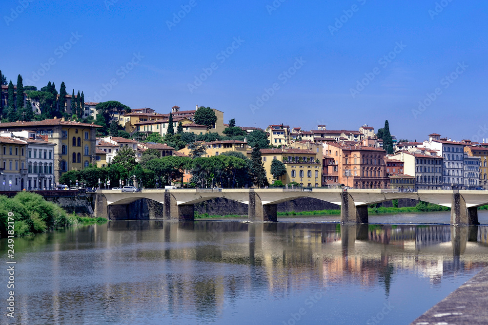 The Ponte alle Grazie bridge is the longest in Florence and eldest