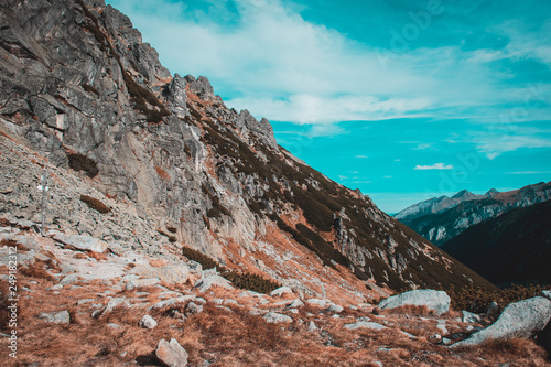 Landscape of the Polish Tatra Mountains