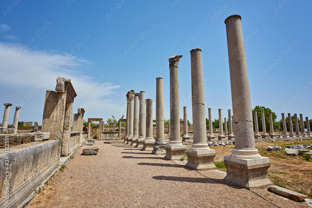 Ruins of the ancient city of Patara