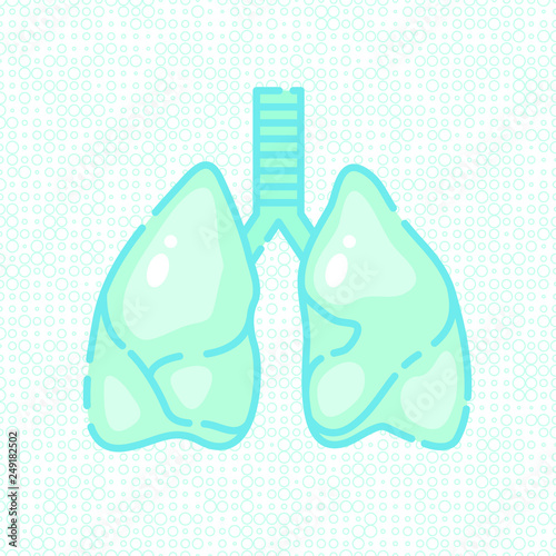 Lungs symbol. Breathing. Lunge exercise. Lung cancer (asthma, tuberculosis, pneumonia). Respiratory system. World Tuberculosis Day. World Pneumonia Day. Health care