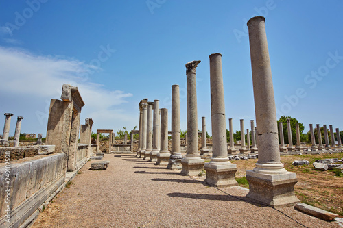 Ruins of the ancient city of Patara