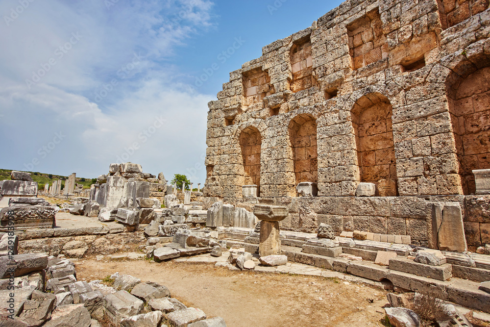 Ruins of the ancient city of Patara