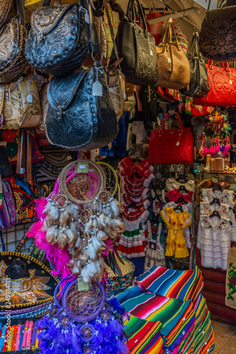 Mexican market stall