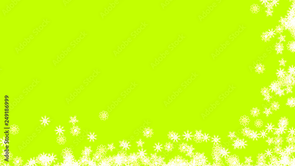 Abstract background with a variety of colorful snowflakes. Big and small. Abstract background with a variety of colorful snowflakes. Big and small.
