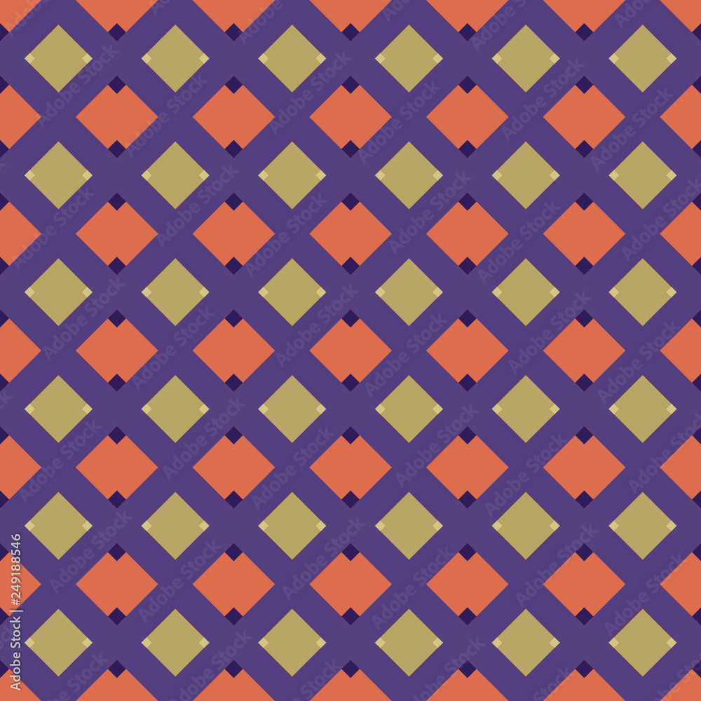 Seamless pattern background from a variety of multicolored squares. Seamless pattern background from a variety of multicolored squares.