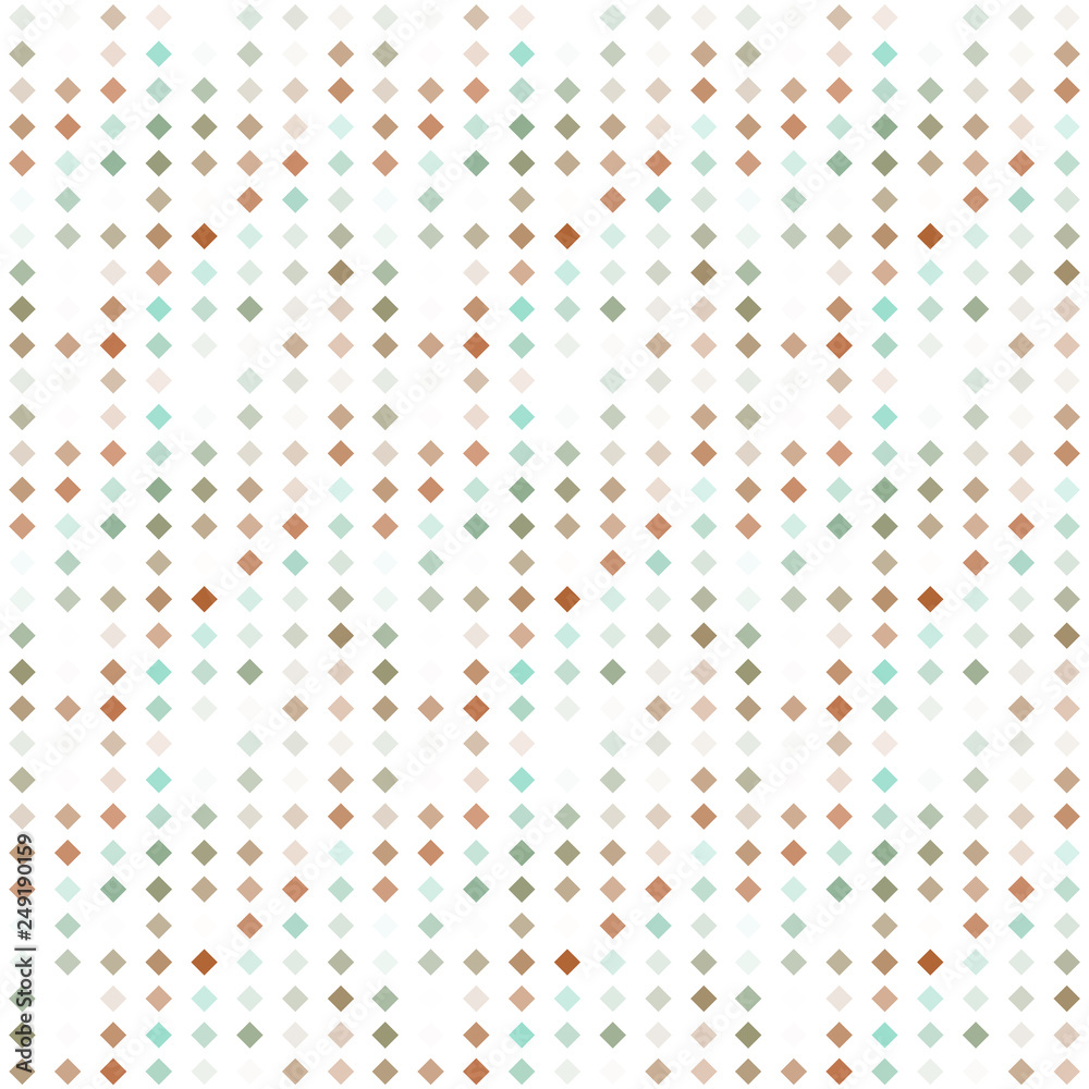 Abstract seamless pattern background with multicolored various rhombuses.