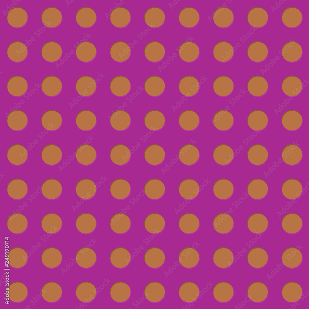 Seamless abstract pattern background with a variety of colored circles.