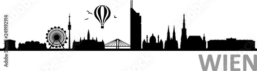 Vienna City Skyline