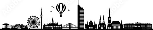 Vienna City Skyline