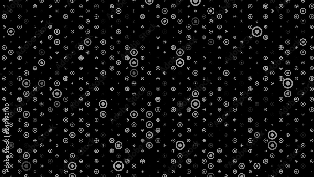 Background of multi-colored circles. Abstract background pattern.