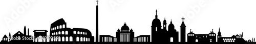 Rome City Skyline