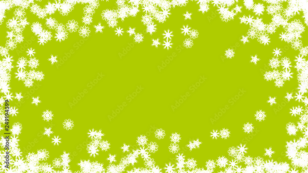 Abstract background with a variety of colorful snowflakes. Big and small. Abstract background with a variety of colorful snowflakes. Big and small.