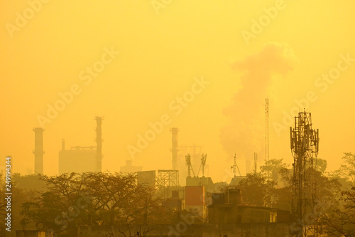 Pollution over Jamshedpur
