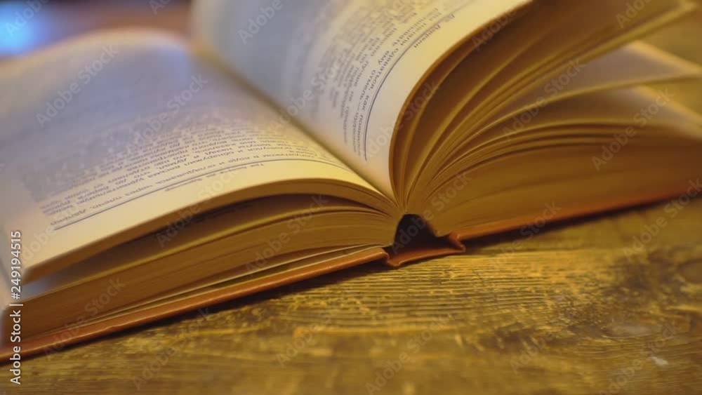 book on a wooden desk.close-up.shallow depth of field book on a wooden desk.close-up.shallow depth of field