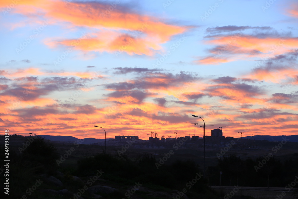 beautiful sky for a beautiful background texture