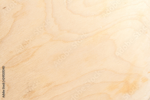 Real natural light birch plywood. High-detailed wood texture.