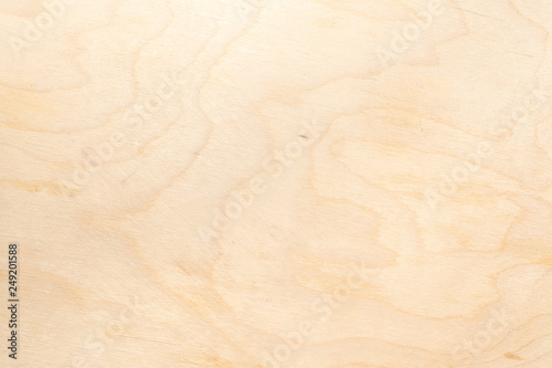 Fotografia, Obraz Real natural light birch plywood. High-detailed wood texture.