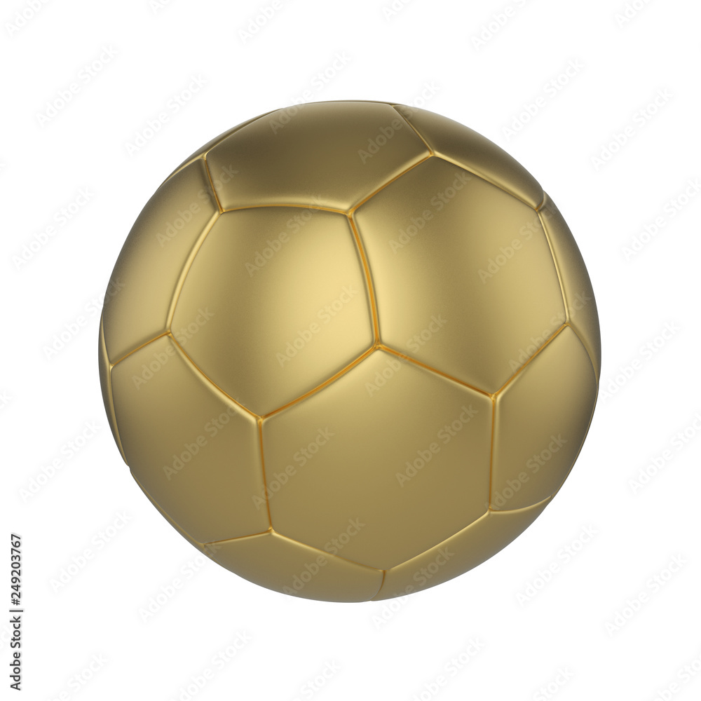 Soccer ball realistic 3d raster illustration. Isolated football ball on white background. International sports competition. Soccer ball realistic 3d raster illustration. Isolated football ball on white background. International sports competition.